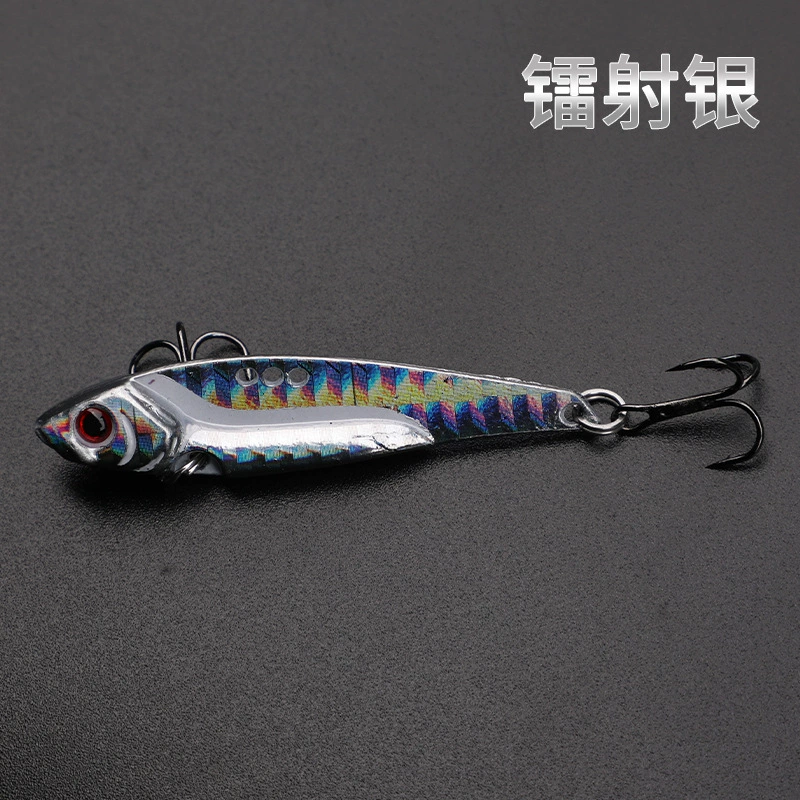 Оптовый Sencer Road Asian Bait и Iron Board Полное плавание Лазерная плита Vib sequins фальшивый приманка до приманки