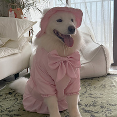 宠物狗狗新款衣服裙子大中小型犬萨摩耶哈士奇拉布拉多拍摄裙子