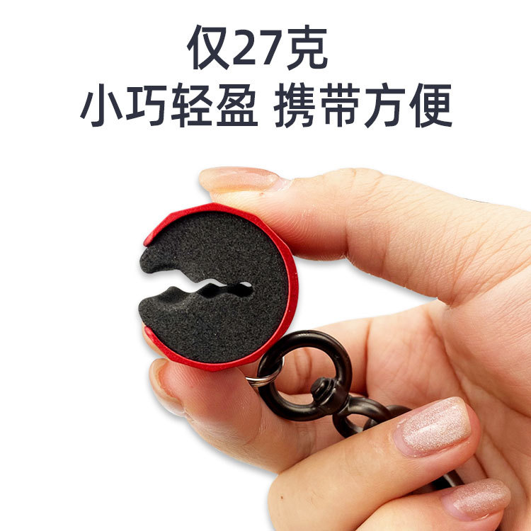 路亞掛杆器輕盈便攜鋁合金懸掛釣魚竿工具多卡位夾漁杆收納器批發