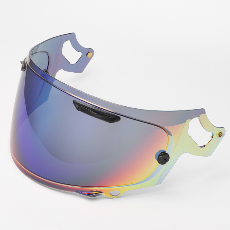 Motuoche – Motorcycle Helmet Dəbilqə (Kaska) aksesuarları - rx7x-rainbow-purple-lens