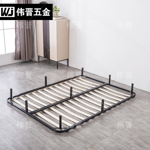 Manufacturer Directly Operated Poplar Bone Frame Folding Bed Frame Tatami Disassembly and Assembly Pneumatic Bone Frame