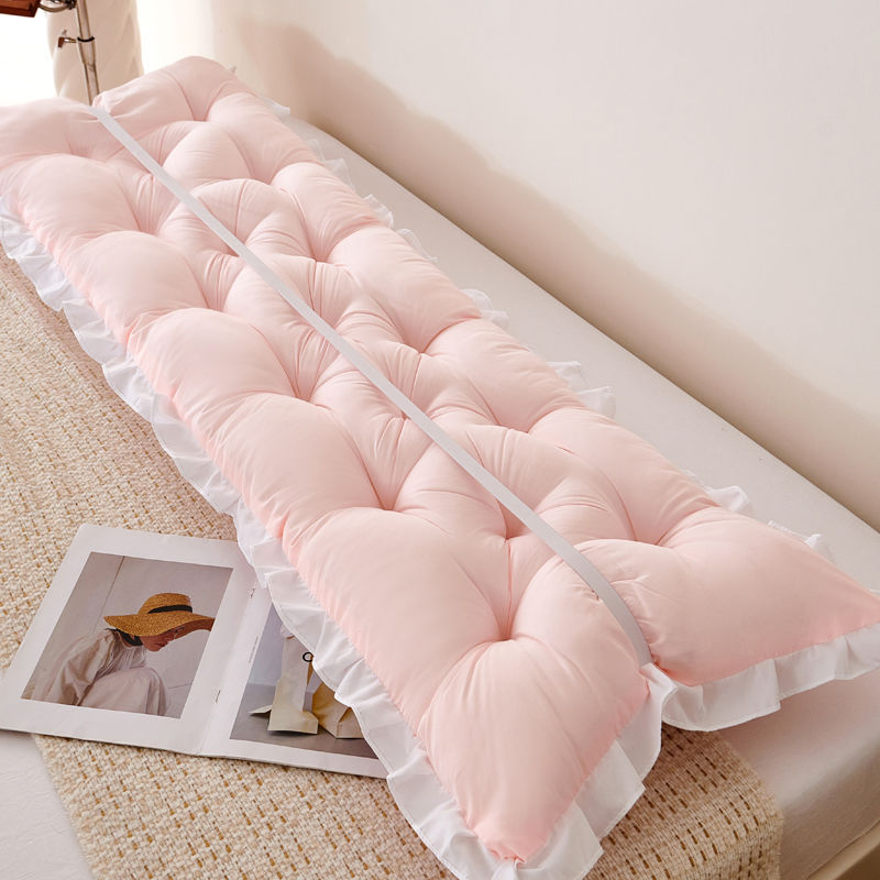 Bedside Cushion Waist Protector Bedroom Backrest Bed Ins Princess Tatami Soft Bag Dormitory Double Cushion Sofa