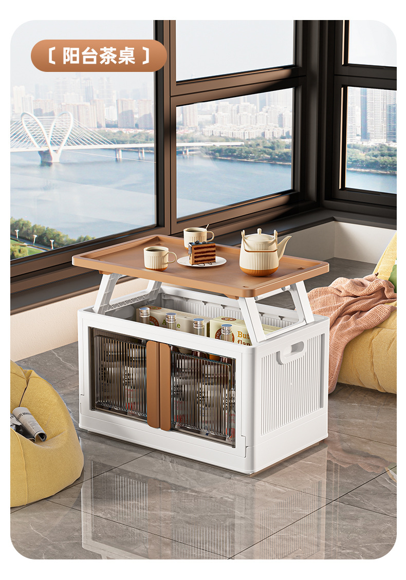 MANOY YUHOUSE 升级款户外大容量折叠收纳箱车载杂物储物箱衣物免安装