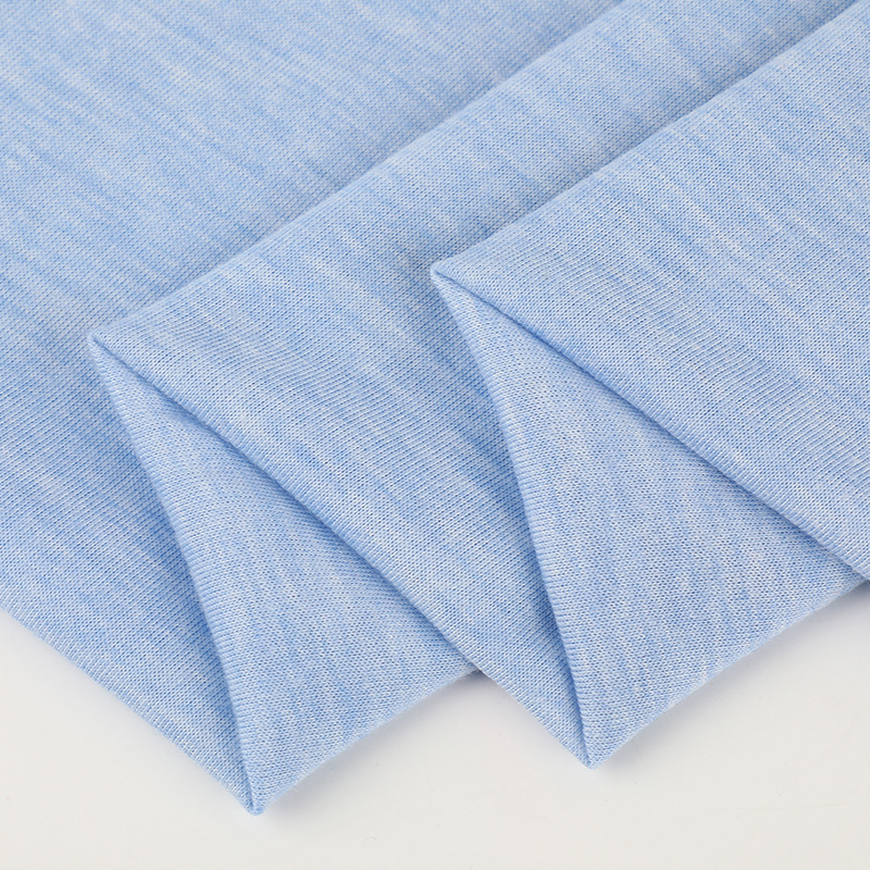 140g Diamond Cotton Single-Sided Plain Knitted Fabric Tr Ultra-Thin Rayon Polyester Jersey Composite Lining T-Shirt Fabric