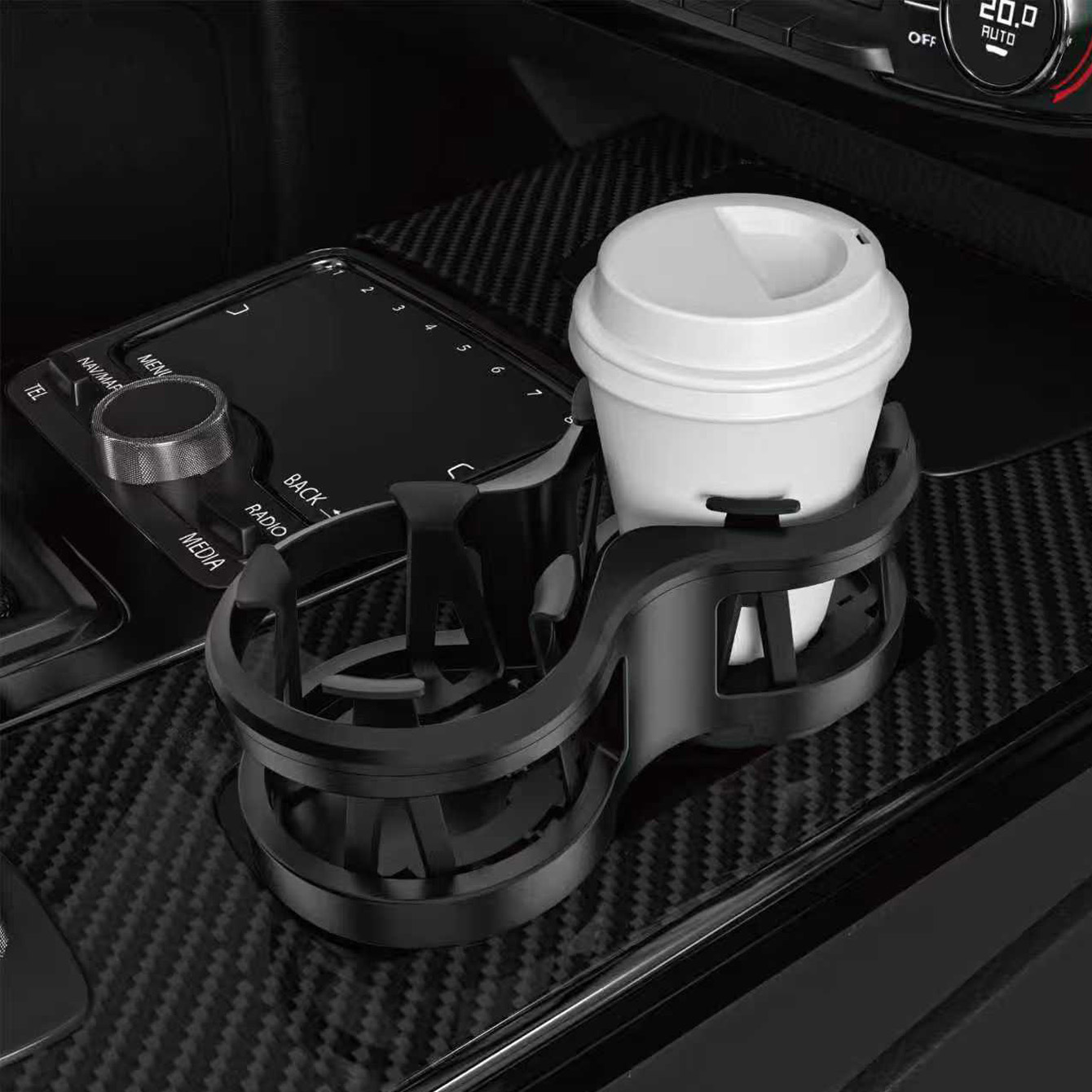 Car drink holder, ashtray, car cup holder, two-in-one cup holder extender, multifunctional cup holder, fixed bracket