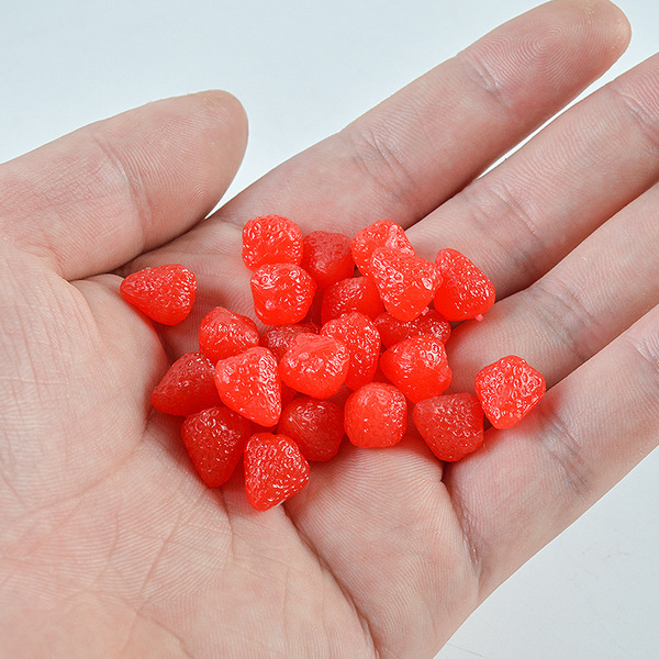 Realistic small strawberry PVC