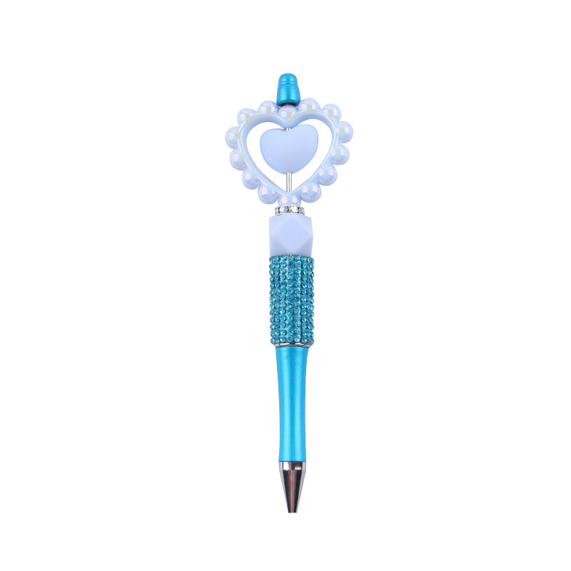 1 Piece Heart Shape Rose Learning Daily PVC Cute Ballpoint Pen display picture 12