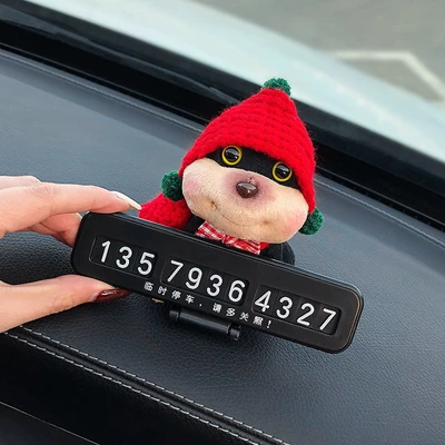 Nömrəli dayanma kartı and Puppy Number Plate