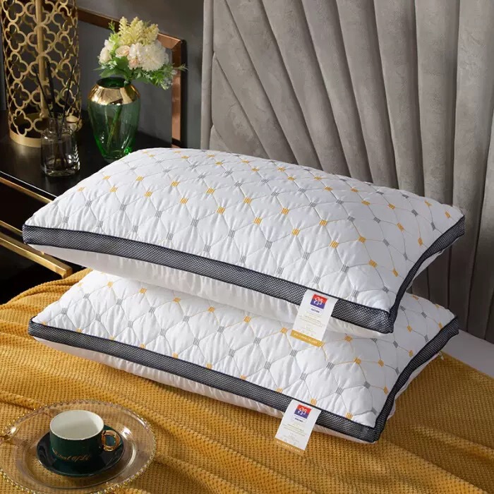 Gypsophila Hotel Pillow Core Low-Medium-High Neck Support Sleeping Pillow Core Non-Collapsing Home Use B&B Nantong Home Textiles Gypsophila Hotel Pillow Core Low-Medium-High Neck Support Sleeping Pillow Core Non-Collapsing Home Use B&B Nantong Home Textiles