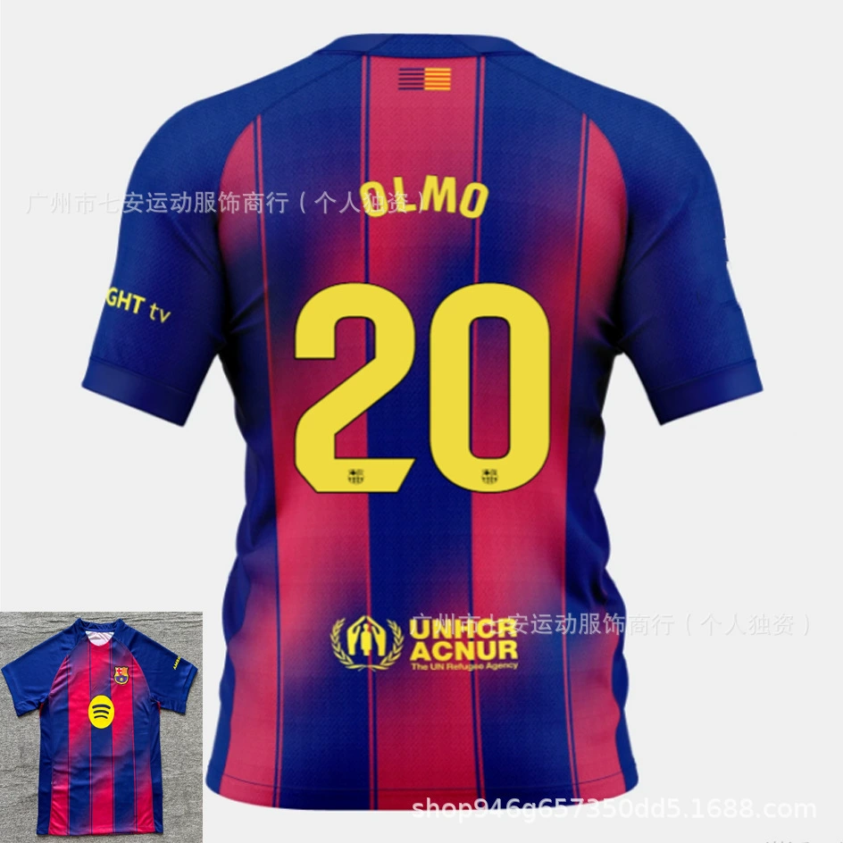 Версия футбольной формы 25-26 Тайланд Tottenham Son Heung-min Barcelona Yamal Manchester City Haaland Marseille home and away jersey
