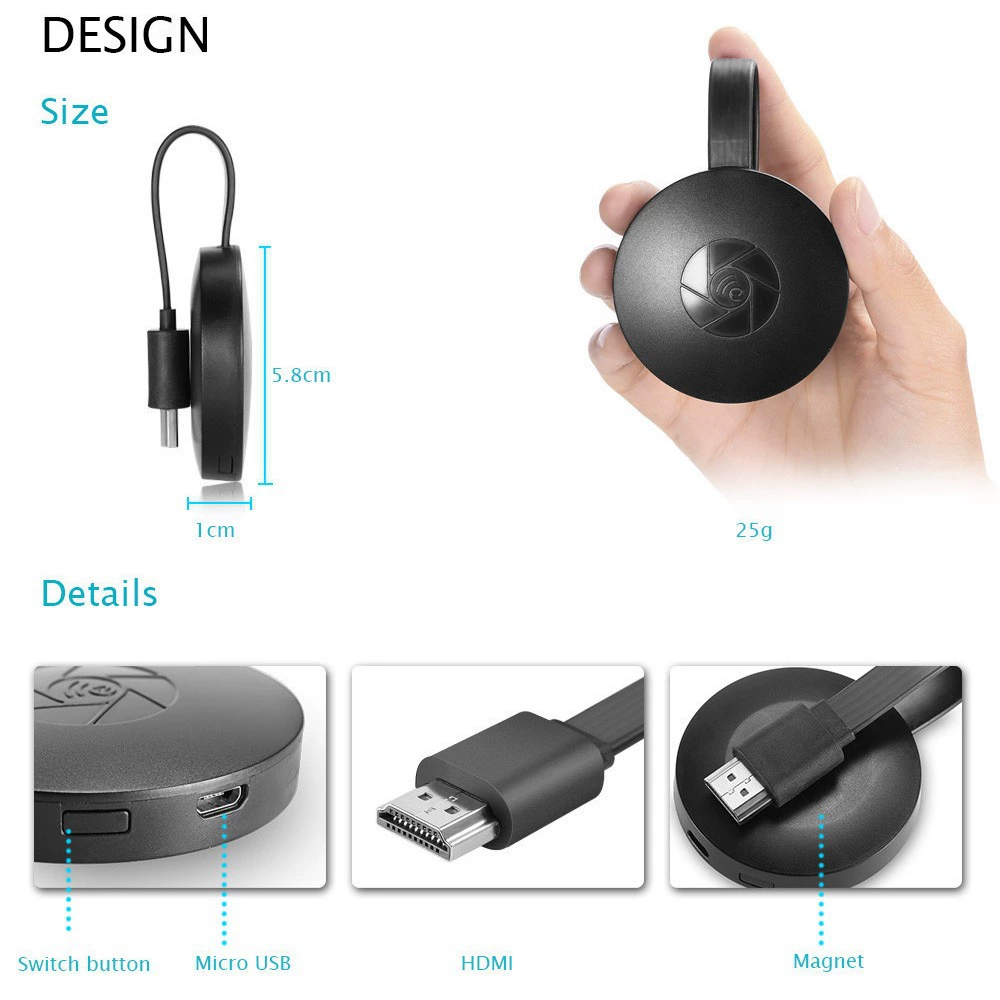 G2 Беспроводной телефон с одинаковым экраном WiFi HD HDMI скринер MiraScreen HDMI пуш-сокровище производитель