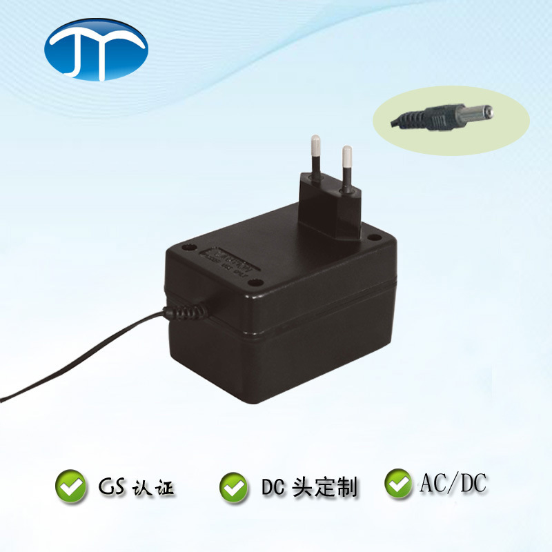 室内欧规英规线性电源5V/6V/9V/12V挂墙式稳压低频火牛电子变压器