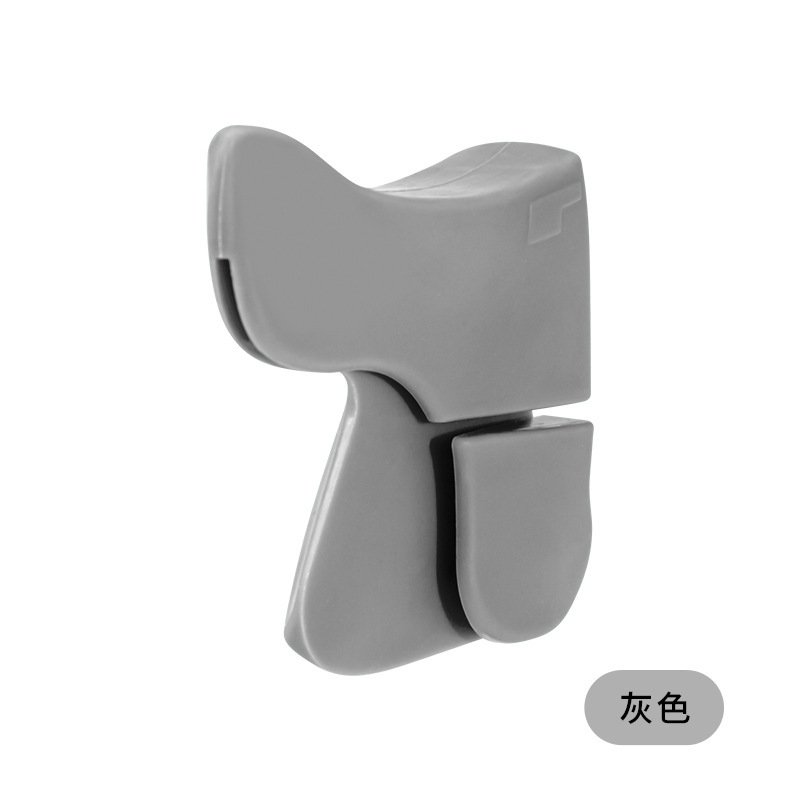 실리콘 칼 뒤 손 가드 (회색)