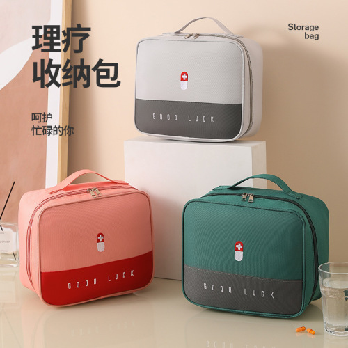 Protective Kit Isolation Supplies Health Emergency Rescue Kit Tactical Health Pack Portable Household Storage Box Medical First-Aid Box