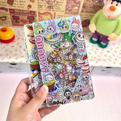 日本の漫画 A7 ルーズリーフノートブックかわいいガーリーハート高価値アニメ学生アクリル