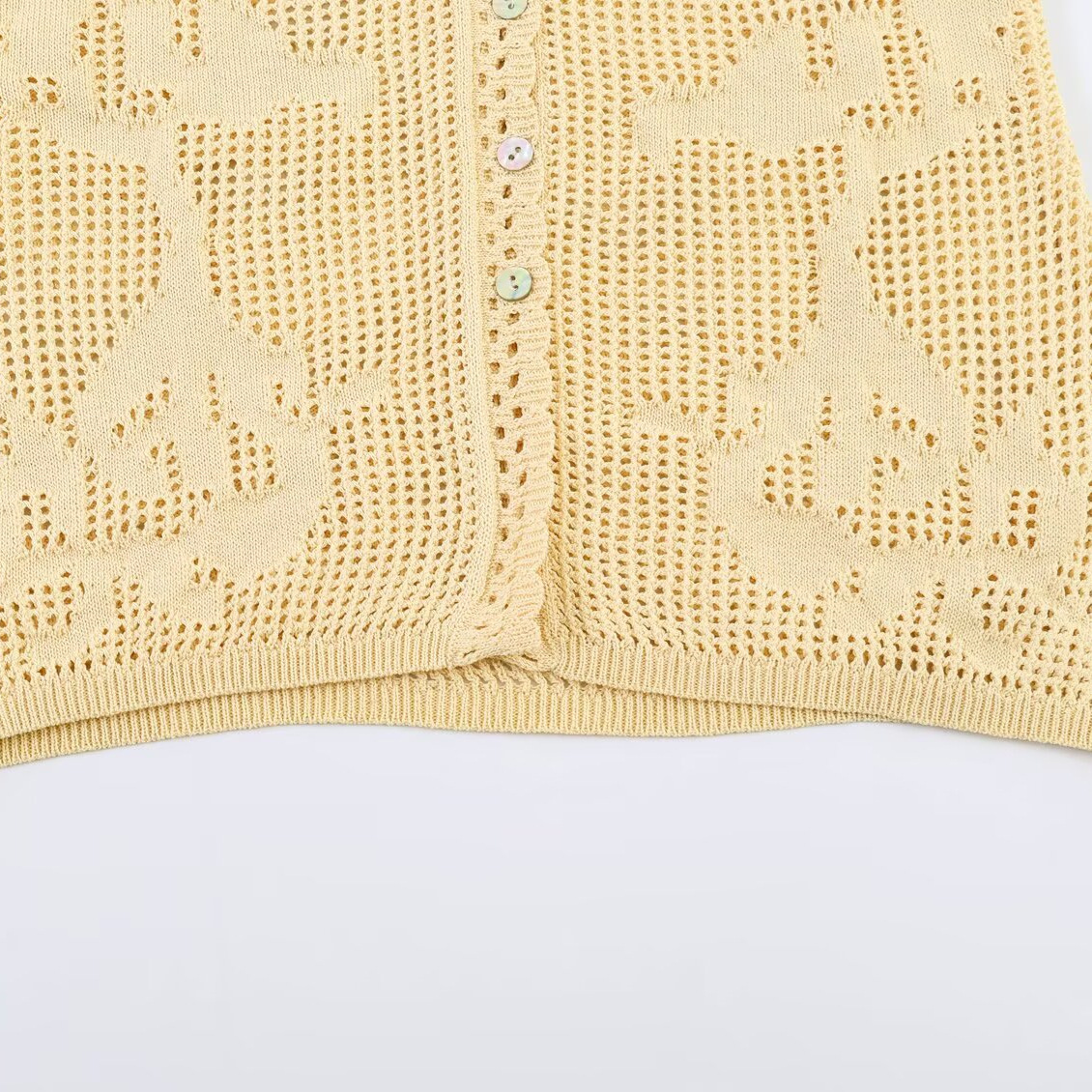 Damen Spitzenbluse Kurzarm Rundhalsausschnitt Y2k Sommertop_voghion.com