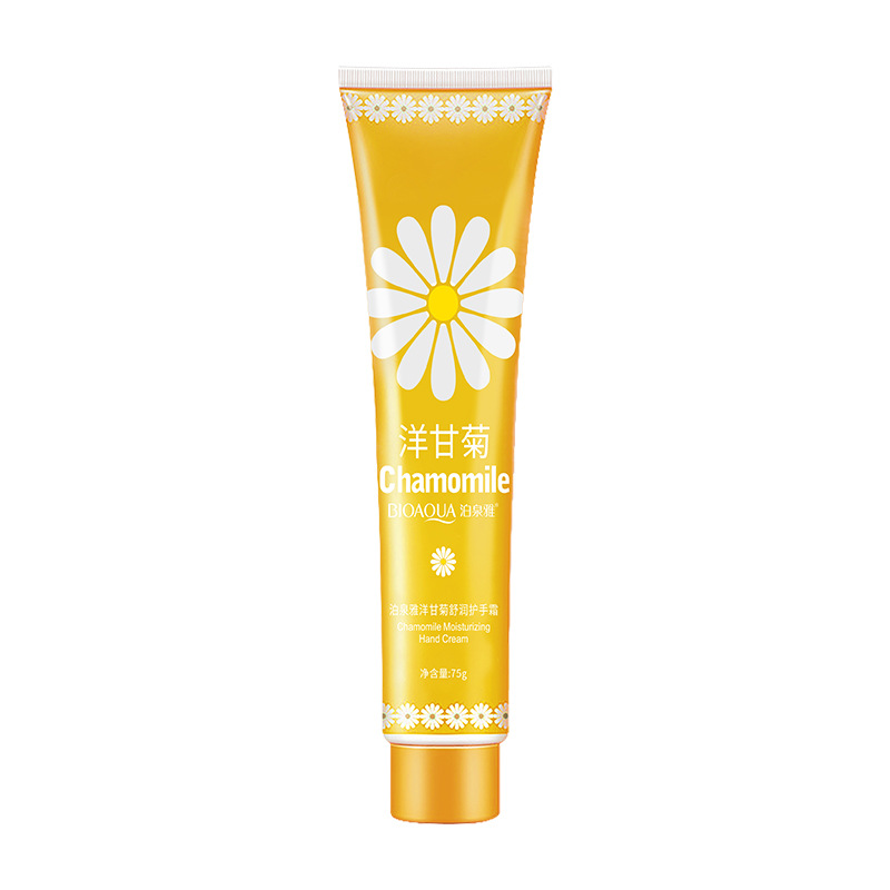 Boquan Ya Chamomile Soothing Hand Cream, hidratante, anti-sequedad, cuidado de manos, suave y suave Hand Cream.