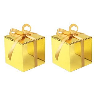 European style new square candy box 7.6cm solid color large square box multi-color square candy box