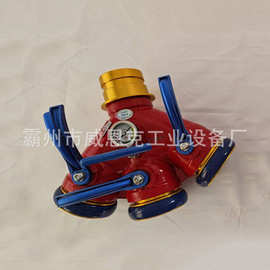 耐腐蚀消防三分水器 大流量抢险供水管路分流转接器材