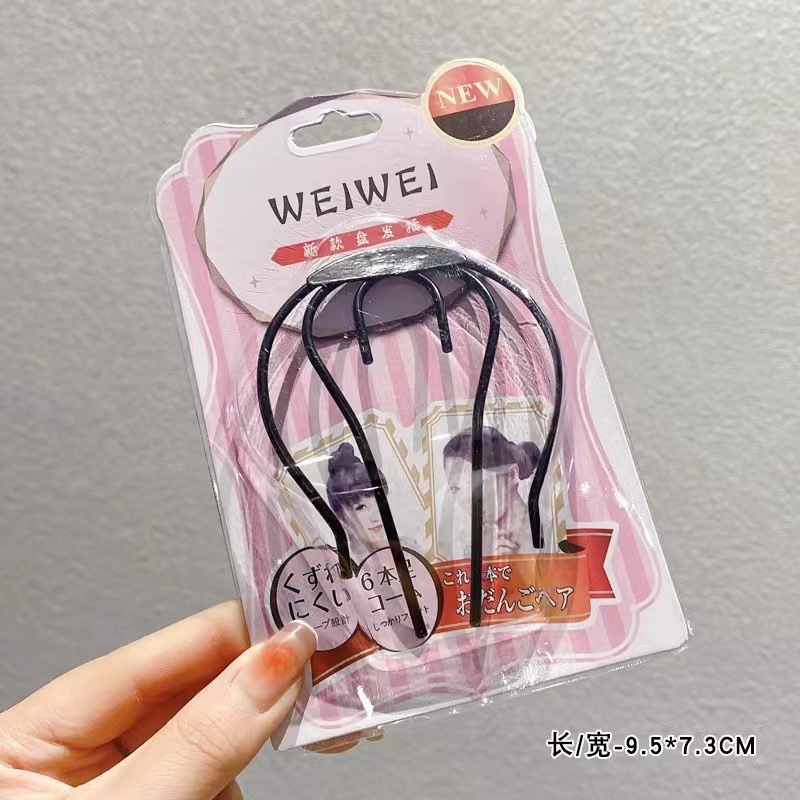 Coreano de alto cráneo invisible cabello flojo artefacto almohadilla de cabello almohadilla de cabeza raíz de cabello elevación pegatina de fleja clips para niños