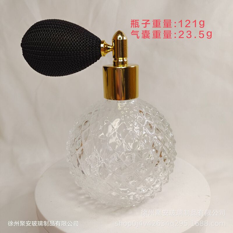 スポットファッション50ml 100ml高級レトロなエアバッグ香水瓶スプレーボトル車載香水空瓶ジャガーボトル|undefined