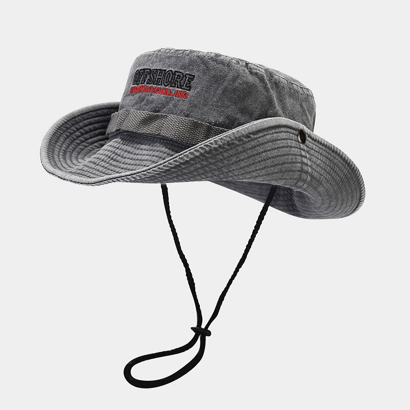 Japanese-style Washed Big Eave Old Fisherman Hat Camping Mountaineering Riding Sun Hat Outdoor Leisure All-match Sun Protection Basin Hat Japanese-style Washed Big Eave Old Fisherman Hat Camping Mountaineering Riding Sun Hat Outdoor Leisure All-match Sun Protection Basin Hat