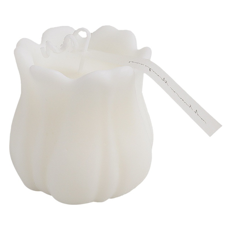 Venta al por mayor aromaterapia vela hydrangea Rosa regalo de boda vela Lily fragancia Flor pequeña vela