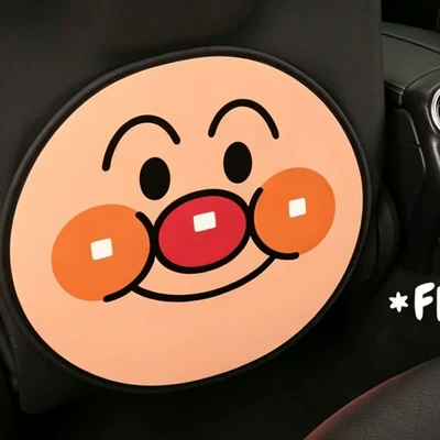 Car Seat Back Anti-Kick Pad, Children's Anti-Kick Pad, Car Rear Seat Anti-Dirt Pad, Anpanman Wear-Resistant, Anti-Dirt, Easy to Clean (Chair back anti-kick pad) - an-anpanman-short-anti-kick-pad