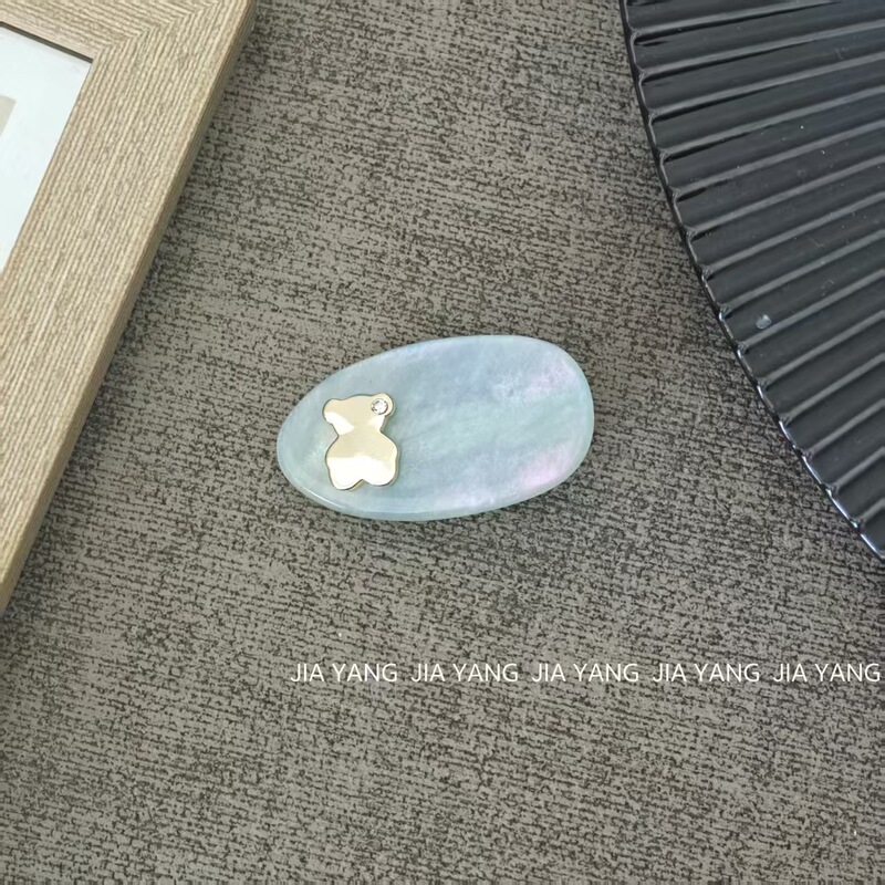 可爱卡通小熊醋酸发卡甜美发夹刘海夹侧边夹高级感百搭鸭嘴夹发饰|undefined