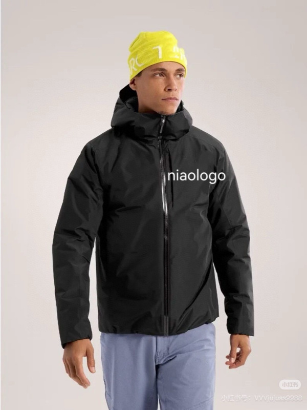 Bird's Nest Soland down Hoody Solano Hooded Softshell Ski down Jacket for Men and Women