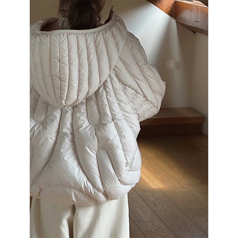 Children's Down Jacket Lightweight Girl's Coat Winter 2024 New Boys Thickened Warm White Duck Down Hooded Jacket