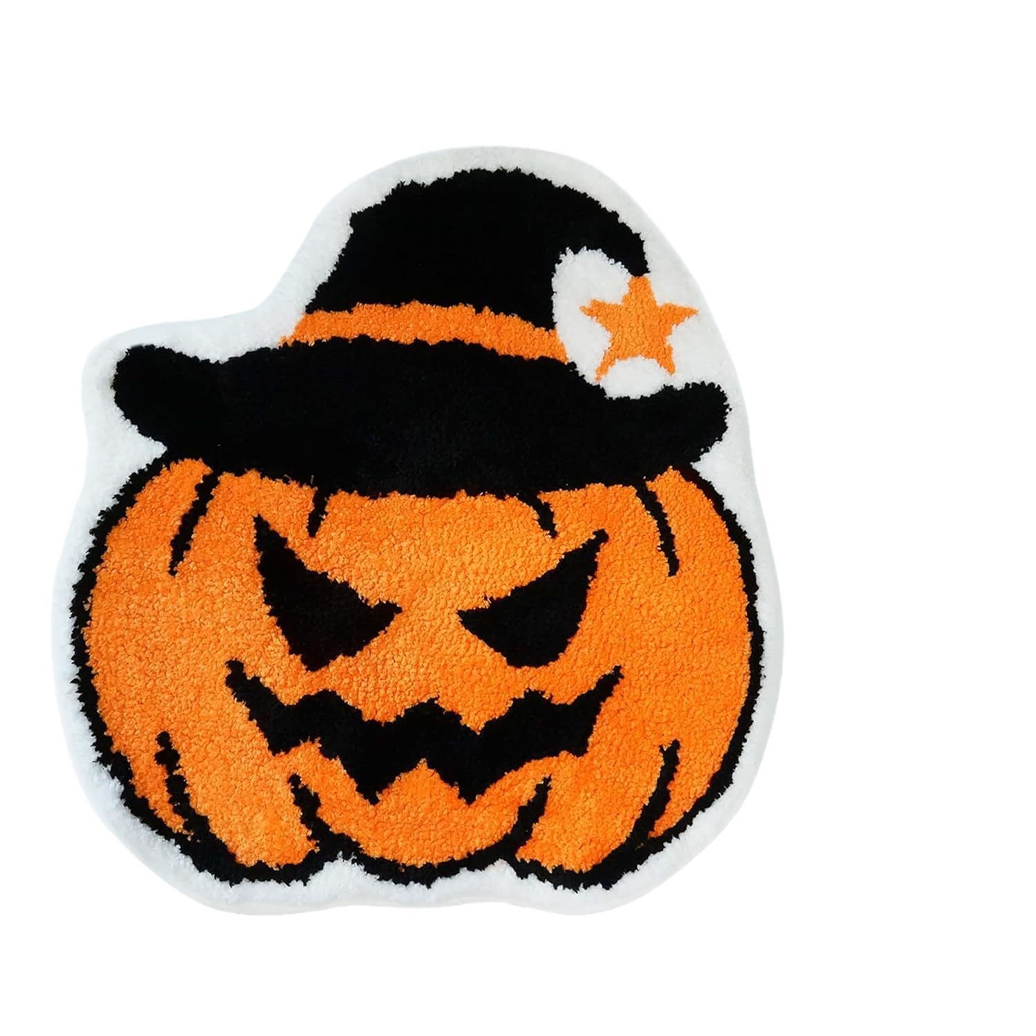 Halloween Pompoen Clown Vloermat Hoge Dichtheid Kasjmier Vloermat Badkamer Keuken Deur Water Absorberende Voetmat_voghion.com