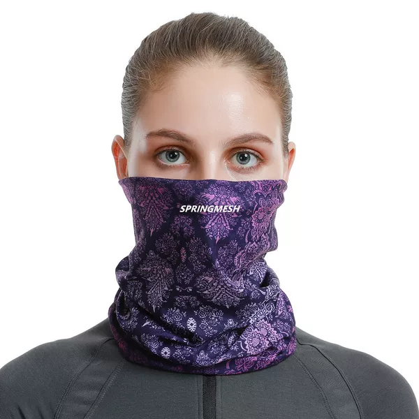 Sun protection face mask, outdoor hiking sunshade, UV-resistant camouflage multi-functional seamless magic headscarf