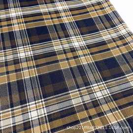 休闲西装外套 裤子 半身裙 连衣裙 箱包面料 TR弹力色织格子布