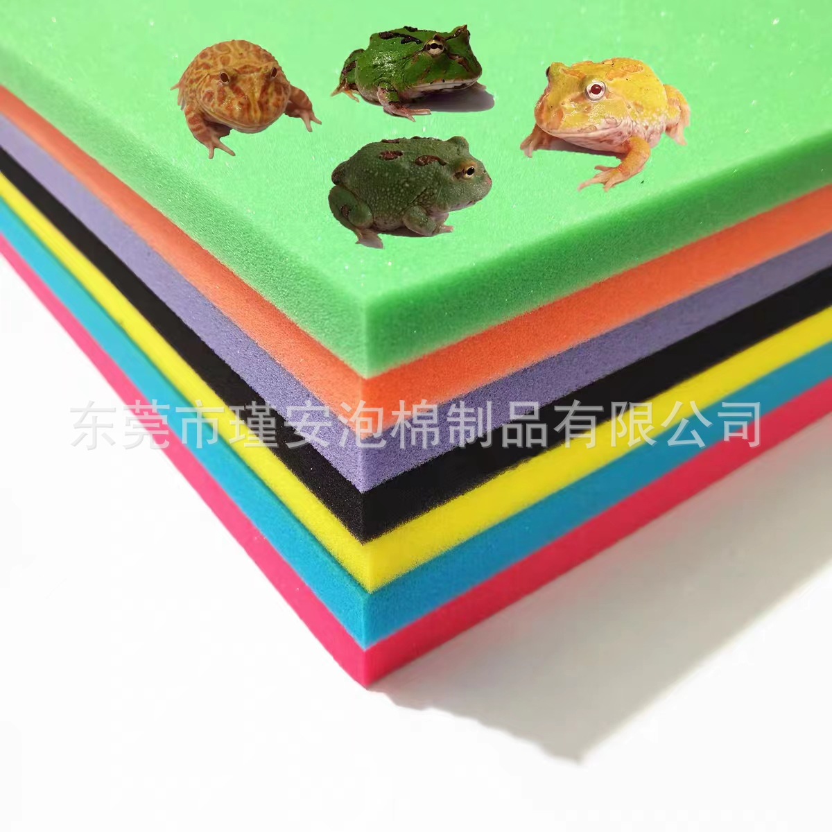 工厂生产 角蛙专用生化棉超柔软角蛙海绵垫 爬虫角蛙垫材过滤海绵