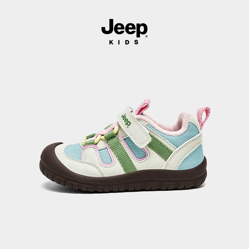Кроссовки Jeep для девочек непромокаемые нескользящие утепление на хлопке зима