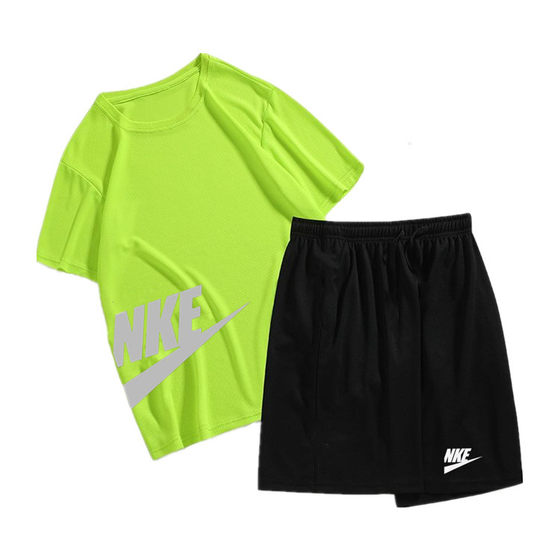Foreign trade children's clothing boys summer quick-drying sports suit big children's short sleeve shorts casual running clothes a generation of hair