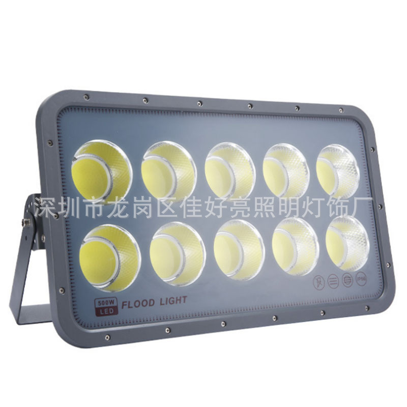 Reflector LED de 400W para exteriores, impermeable, para estadios, iluminación de alta potencia, proyección de luz.