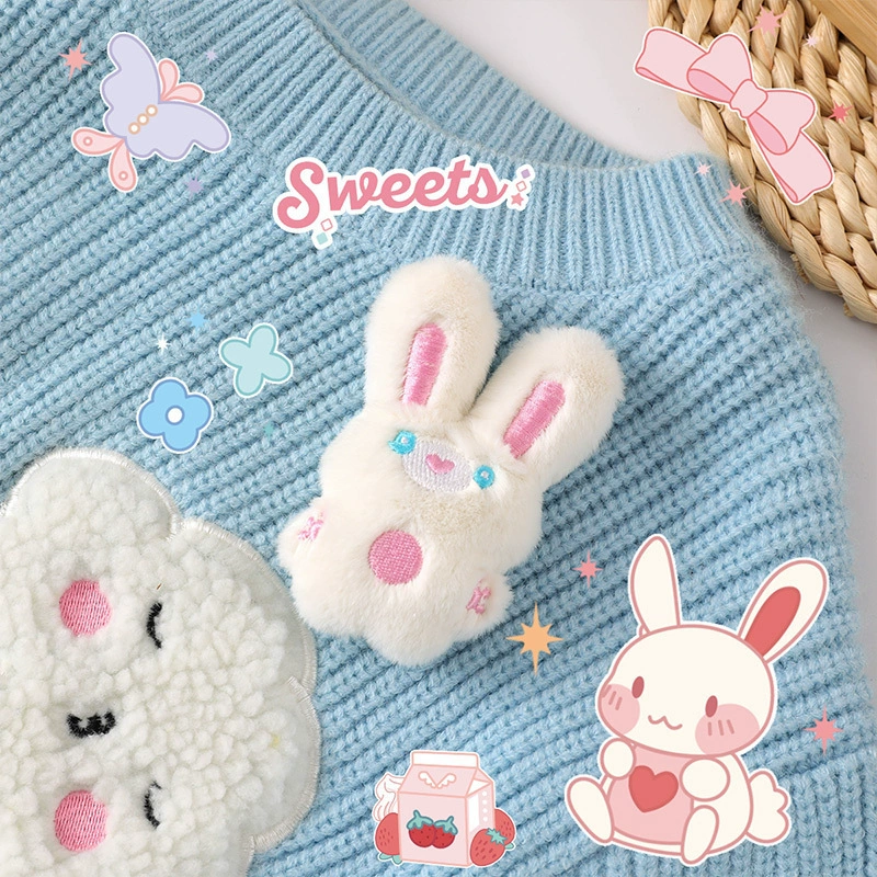 Cute rabbit, pendant, small bag, doll, brooch, handmade