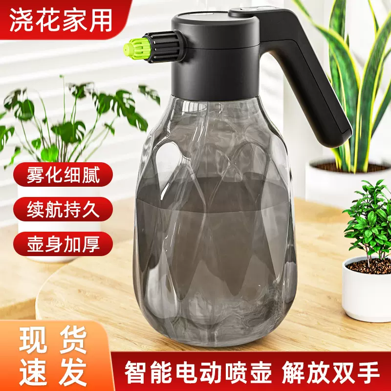 厂家批发2L喷水壶喷雾器清洁工具酒精消毒园艺洒水壶浇花电动喷壶