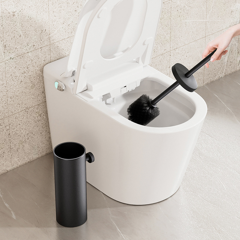 Toilet Base Home Use 360°Toilet Brush With Long Handle For Cleaning Without Dead Angles_voghion.com
