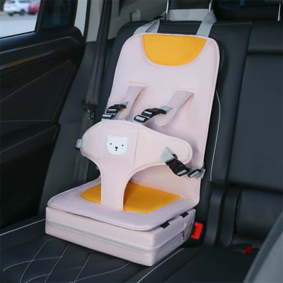 Seat Cushion, Universal Infant – Car child safety seat - pink-small-size-booster-pad-recommended-for-6-months-to-3-years-old