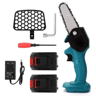 Logging and Cutting Garden Tools Handheld Electric Chain Saw Lithium Electric Chain Saw 4inch 6inch Rechargeable High-Power Electric Chain Saw