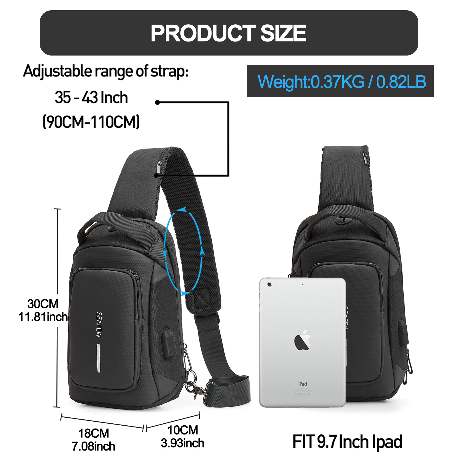 Casual bolso de pecho de hombre, bolso de viaje, bolso de hombro, bolso de mochila de moda multifuncional, bolso pequeño, bolso de moda, nuevo tipo de bolso de hombre