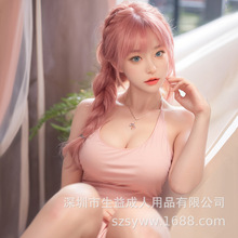 全硅胶高端实体娃娃全身成人情趣用品可插入开合口腔头非充气娃娃