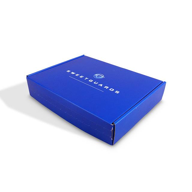 工厂定 制包装盒制造彩色邮件盒，印有LOGO，耐用服装包装盒其他