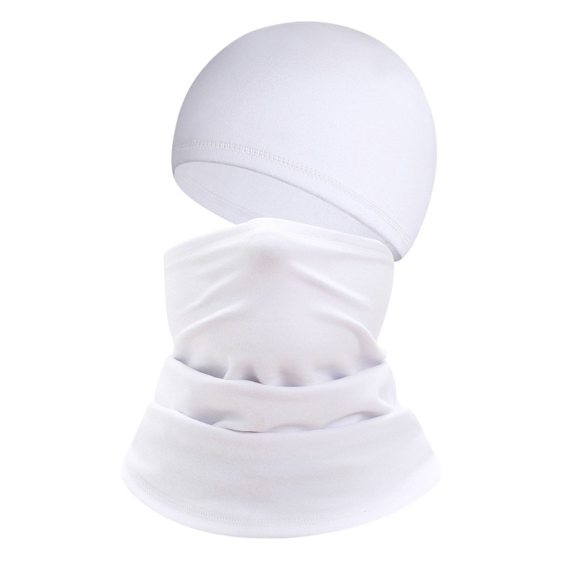 Amazon winter outdoor sports warm scarf men's riding mask motorcycle helmet liner Cap windproof hat