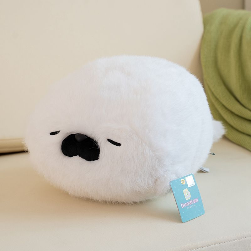 うつ伏せアザラシぬいぐるみ子供のおもちゃかわいい枕ソファクッション誕生日ギフトメーカー直販卸売|undefined