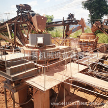河卵石料破碎打砂机 建筑垃圾冲击破 冲击式河卵石制砂机 坤英