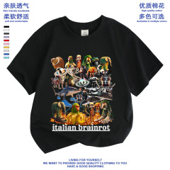 アメリカの山と海の古典 Tongtongge 木の棒男子供服トレンドブランド周辺服子供半袖 Tシャツトップストレンディな子供の新しい